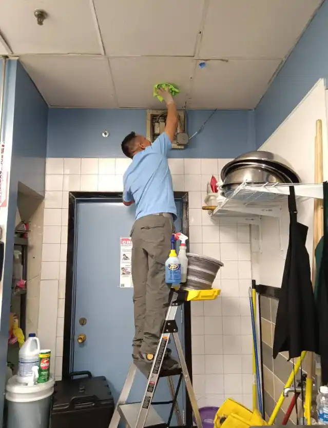 Commercial exhaust system cleaning