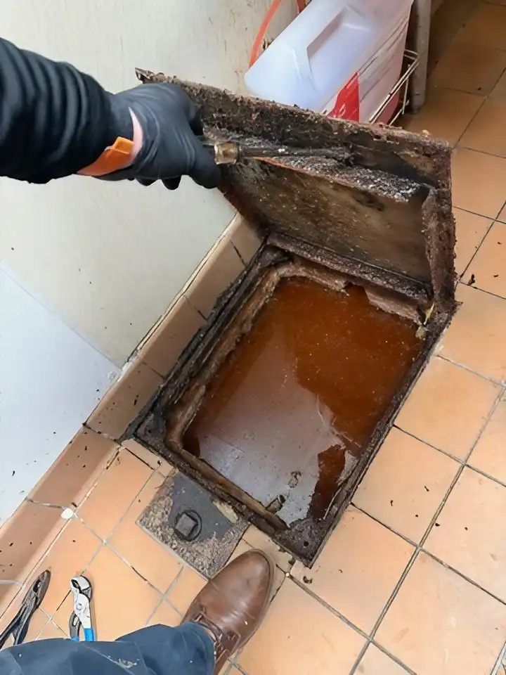 Restaurant equipment degreasing and sanitation service