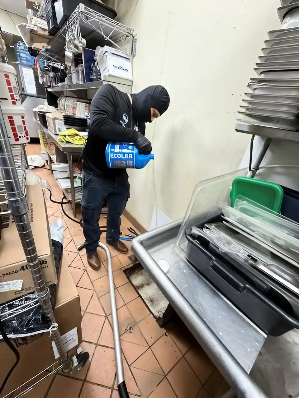 Commercial grease removal service for restaurants