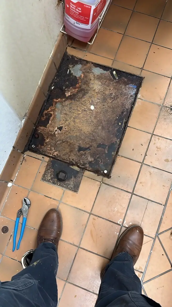 Commercial bathroom sanitation and deep cleaning